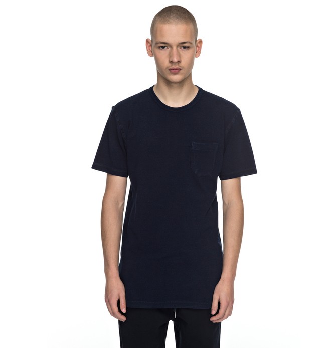 dcshoes, Winriver - T Shirt pour Homme, DARK INDIGO (byj0) 0 Winriver - T Shirt pour Homme Bleu EDYKT03342 DC Shoes