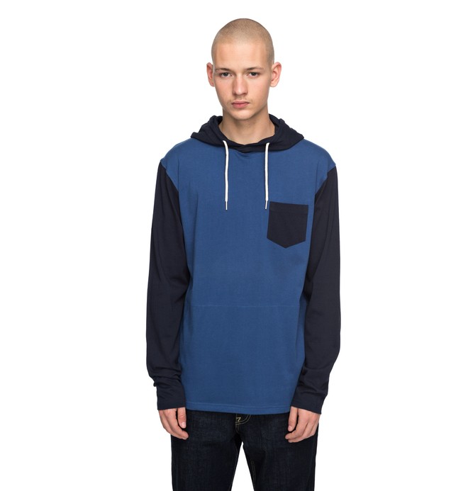 Rellin - Long Sleeve Hooded T-Shirt EDYKT03357 0 Men's Rellin Long Sleeve Hooded Tee EDYKT03357 DC Shoes