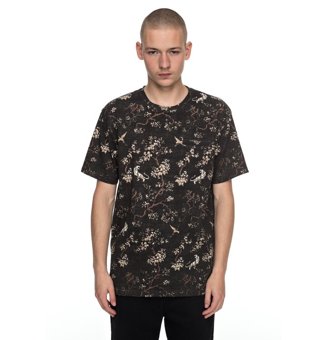 dcshoes, Pilkington Tee, BLACK AUTUMN CHARMS (kvj7) 0 Pilkington Tee EDYKT03358 DC Shoes