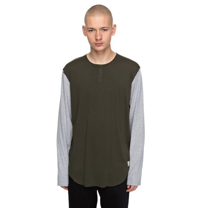 BASIC LONG SLEEVES 2 EDYKT03363 0 Men's Basic Long Sleeve Tee EDYKT03363 DC Shoes