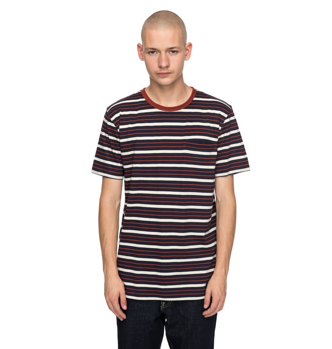 dcshoes, Hombres Camiseta Coxs, DARK INDIGO (byj0) 0 Hombres Camiseta Coxs Azul EDYKT03365 DC Shoes