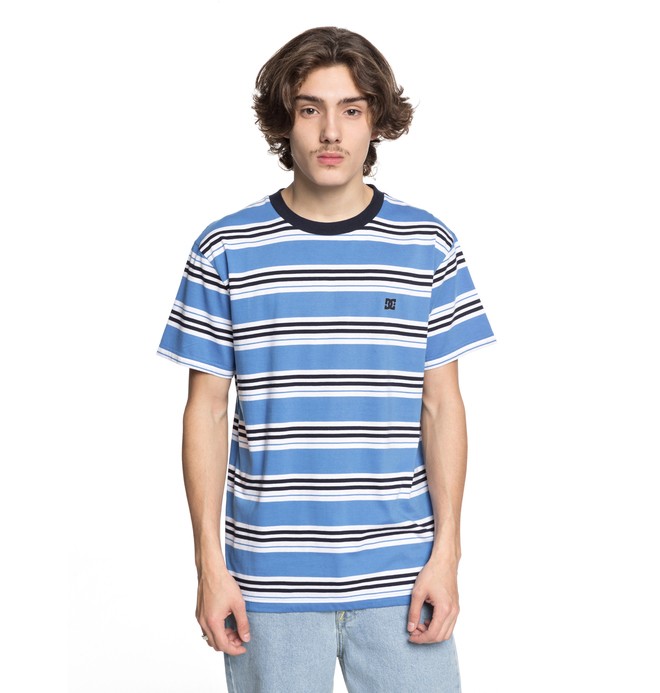 dcshoes, Buchanan Tee, CAMPUNULA (blv0) 0 Buchanan Tee Blue EDYKT03373 DC Shoes
