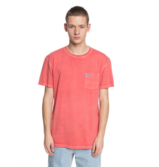 dcshoes, Dyed Tee, PORCELAIN ROSE (mke0) 0 Dyed Tee Pink EDYKT03375 DC Shoes
