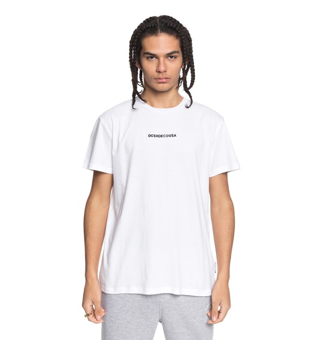 dcshoes, Men's Craigburn Tee, SNOW WHITE (wbb0) 0 Men's Craigburn Tee White EDYKT03376 DC Shoes