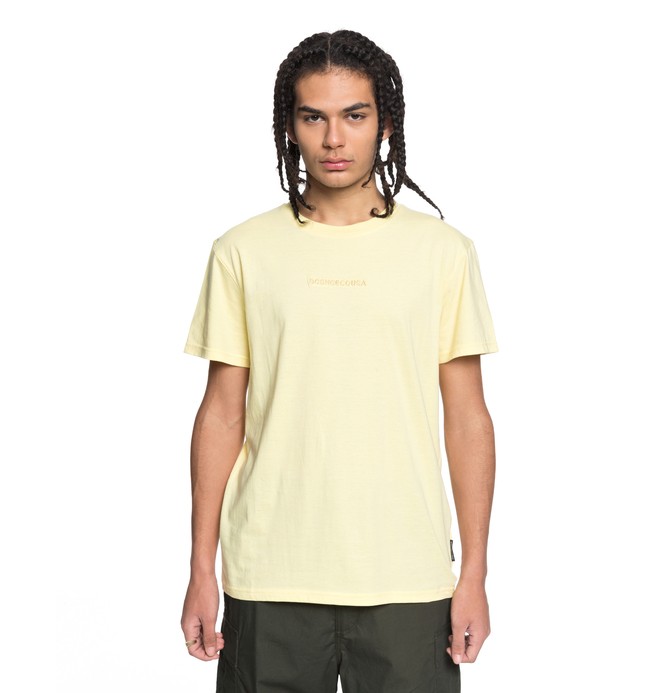 dcshoes, Craigburn - T-Shirt für Männer, LEMON MERINGUE (yzl0) 0 Craigburn - T-Shirt für Männer Gelb EDYKT03376 DC Shoes