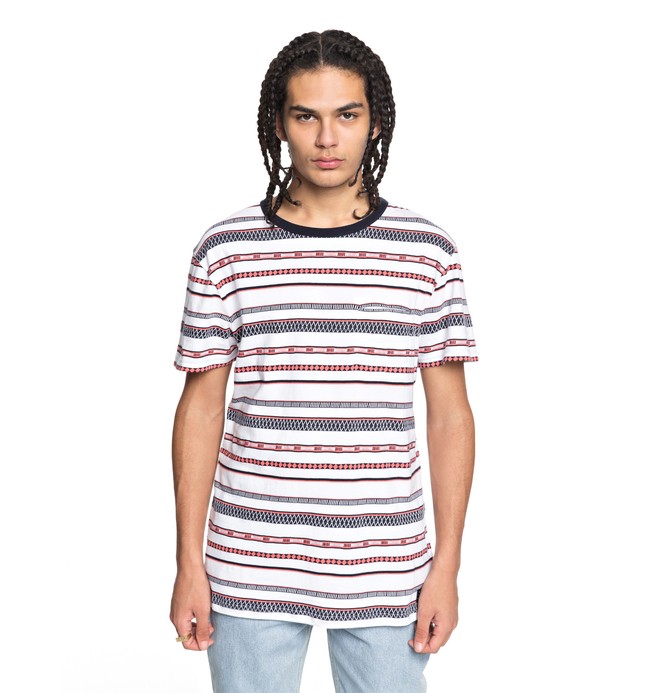 dcshoes, Men's Aldersyde Tee, SNOW WHITE (wbb0) 0 Men's Aldersyde Tee White EDYKT03378 DC Shoes