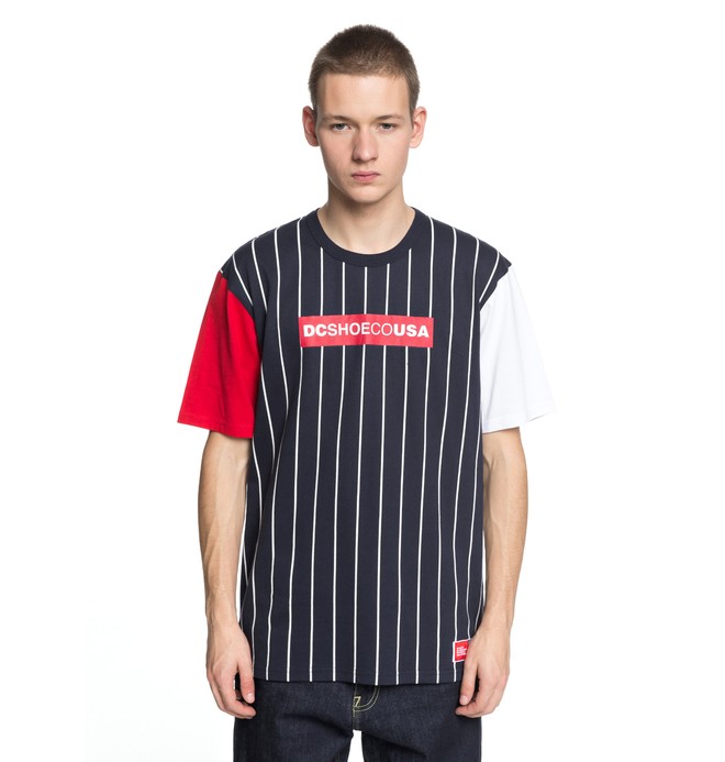 dcshoes, Men's Fenton Tee, DARK INDIGO (byj0) 0 Men's Fenton Tee Blue EDYKT03389 DC Shoes