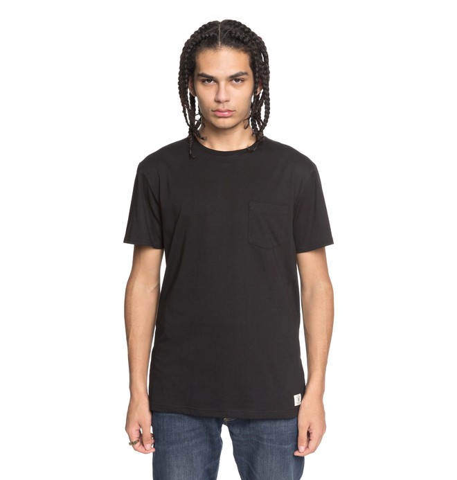 dcshoes, Basic Pocket Tee, BLACK (kvj0) 0 Basic Pocket Tee EDYKT03394 DC Shoes