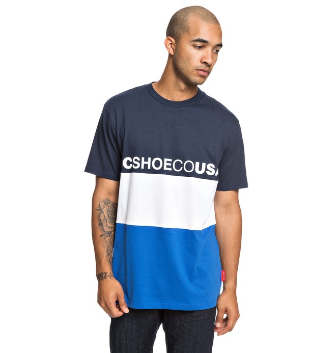 dcshoes, Glenferrie Tee, BLACK IRIS (btl0) 0 Glenferrie Tee Blue EDYKT03446 DC Shoes