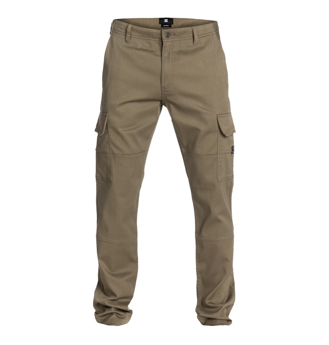 dcshoes, DC Worker Tapered Cargo 32" Inseam Pants, STONE GRAY (cpn0) 0 DC Worker Tapered Cargo 32" Inseam Pants EDYNP03007 DC Shoes