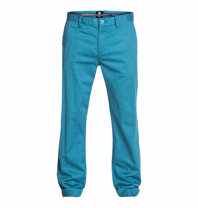 dcshoes, Men's Straight 32" Chino Pants, BLUESTEEL (bpn0) 0 Men's Straight 32" Chino Pants EDYNP03033 DC Shoes
