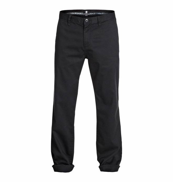 dcshoes, Men's Roomy Chino 32" Roomy Fit Chino, BLACK (kvj0) 0 Men's Roomy Chino 32" Roomy Fit Chino EDYNP03034 DC Shoes