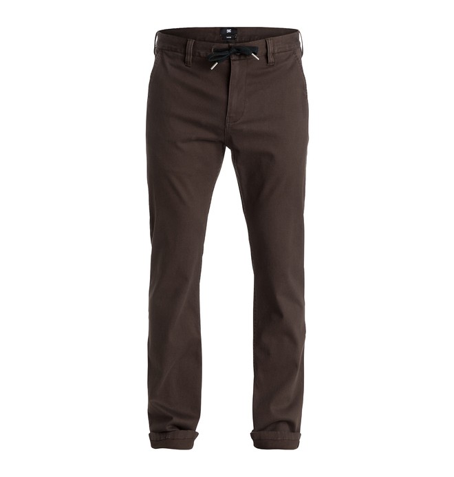 dcshoes, Men's Wes Kremer Straight Fit Twill 32" Pants, DEMITASSE (ctk0) 0 Men's Wes Kremer Straight Fit Twill 32" Pants EDYNP03057 DC Shoes
