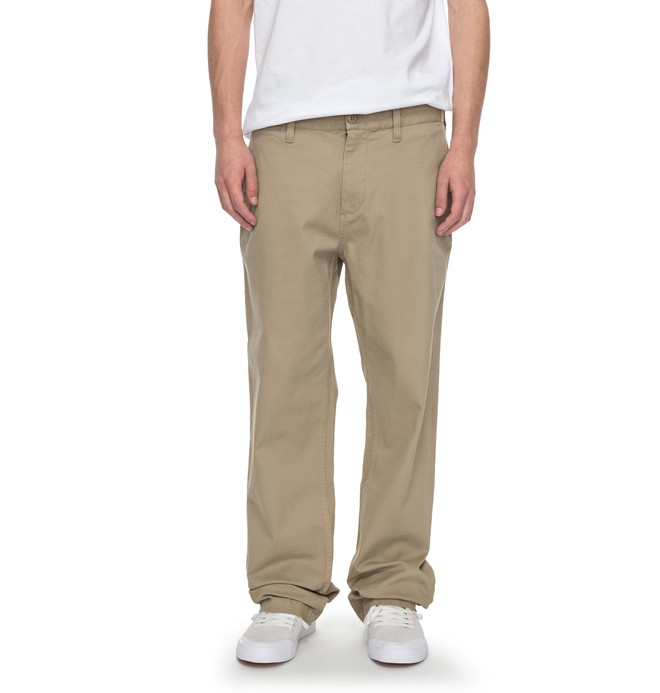 dcshoes, Worker Relaxed - Chinos, KHAKI (tky0) 0 Worker Relaxed - Chinos Beige EDYNP03119 DC Shoes