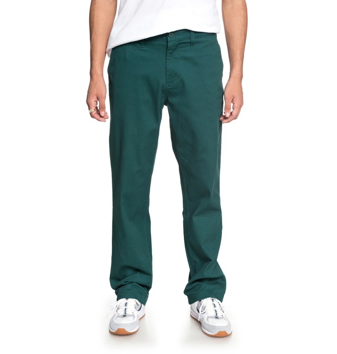 dcshoes, Worker Relaxed - Pantalón Chino para Hombre, JUNE BUG (gsr0) 0 Worker Relaxed - Pantalón Chino para Hombre EDYNP03130 DC Shoes