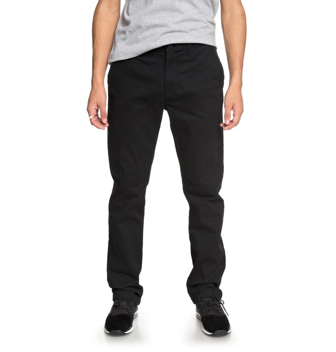 dcshoes, Worker - Chinos für Männer, BLACK (kvj0) 0 Worker - Chinos für Männer Schwarz EDYNP03132 DC Shoes