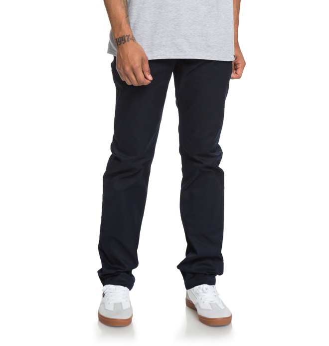 dcshoes, Worker Straight Fit Jeans, DARK INDIGO (byk0) 0 Worker Straight Fit Jeans Blue EDYNP03136 DC Shoes