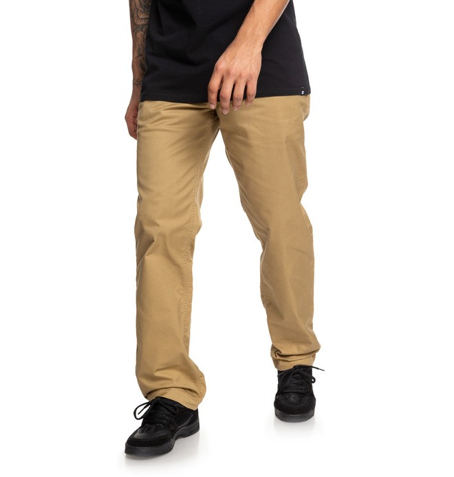 dcshoes, Worker Chinos, KHAKI (clm0) 0 Worker Chinos Brown EDYNP03137 DC Shoes