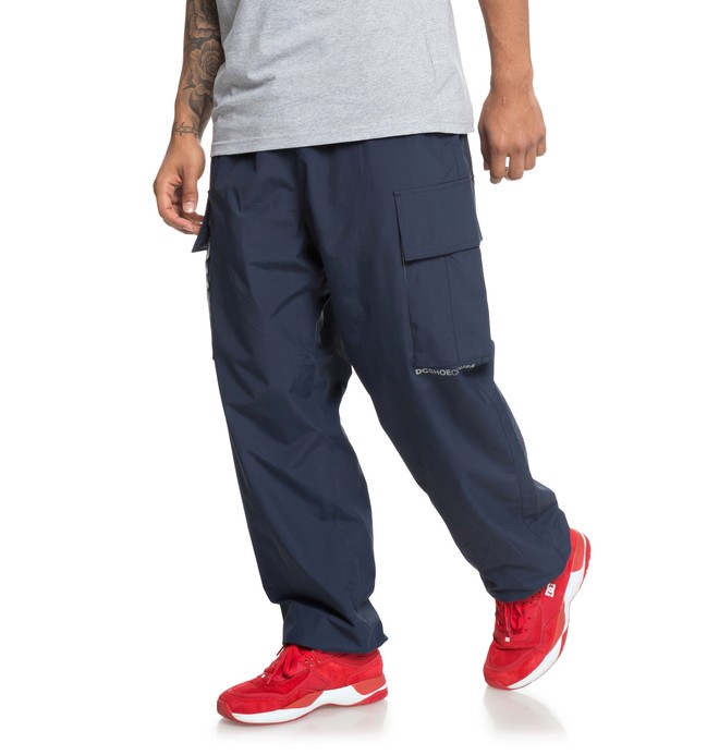 dcshoes, Relevant Cargo Sweatpants, BLACK IRIS (btl0) 0 Relevant Cargo Sweatpants Blue EDYNP03138 DC Shoes