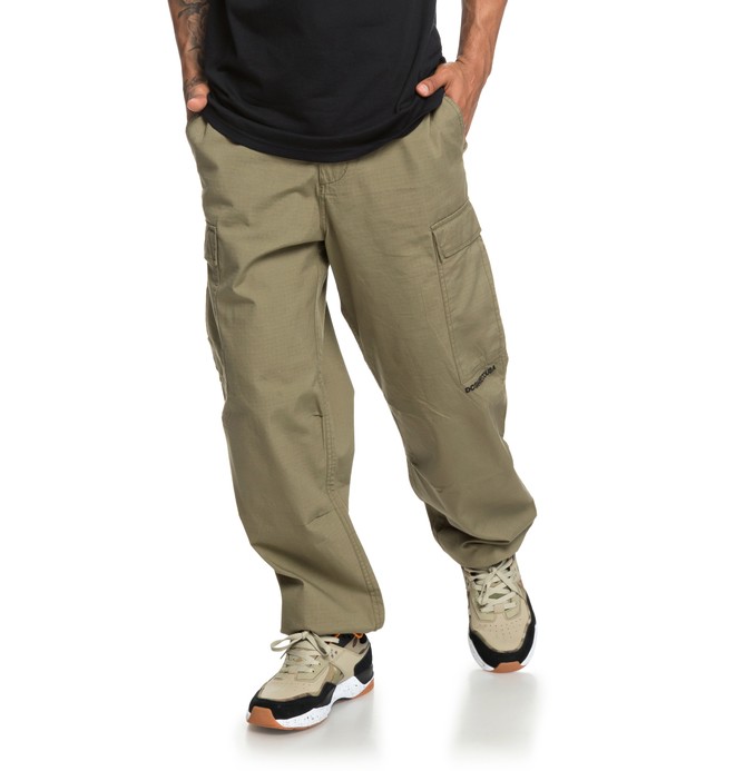 dcshoes, Men's Infield Military Cargo Pants, BURNT OLIVE (gpz0) 0 Men's Infield Military Cargo Pants EDYNP03140 DC Shoes