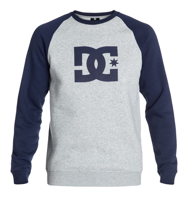 dcshoes, Star Crew Raglan, INDIGO (bpd0) 0 Star Crew Raglan EDYSF03016 DC Shoes