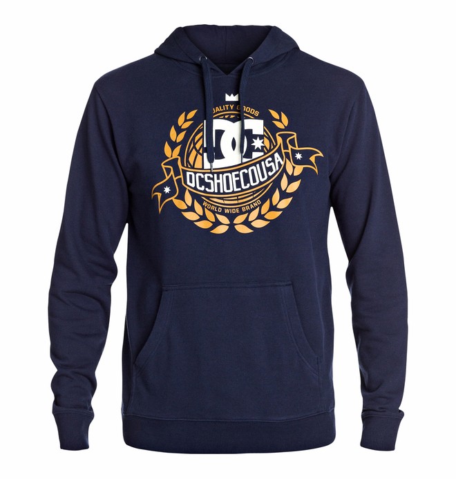 dcshoes, Men's Worldwide Pullover Sweatshirt, INDIGO (btn0) 0 Men's Worldwide Pullover Sweatshirt EDYSF03042 DC Shoes