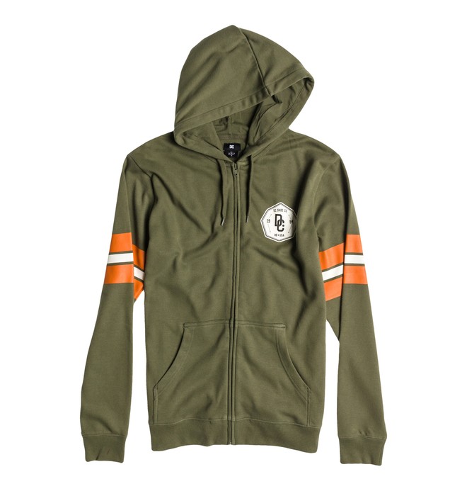 dcshoes, Forestt Zh Sweatshirt, MILITARY (gph0) 0 Forestt Zh Sweatshirt EDYSF03050 DC Shoes