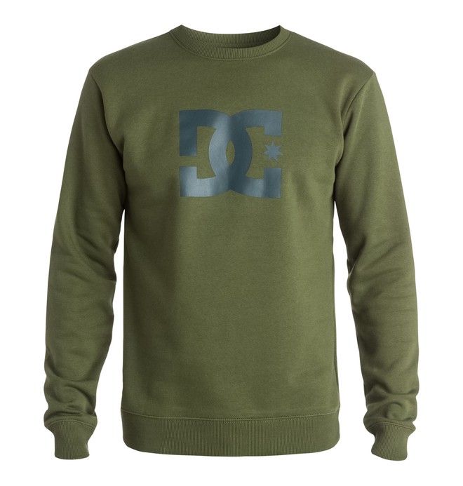 dcshoes, Men's Star Sweatshirt, CYPRESS (gra0) 0 Men's Star Sweatshirt EDYSF03064 DC Shoes