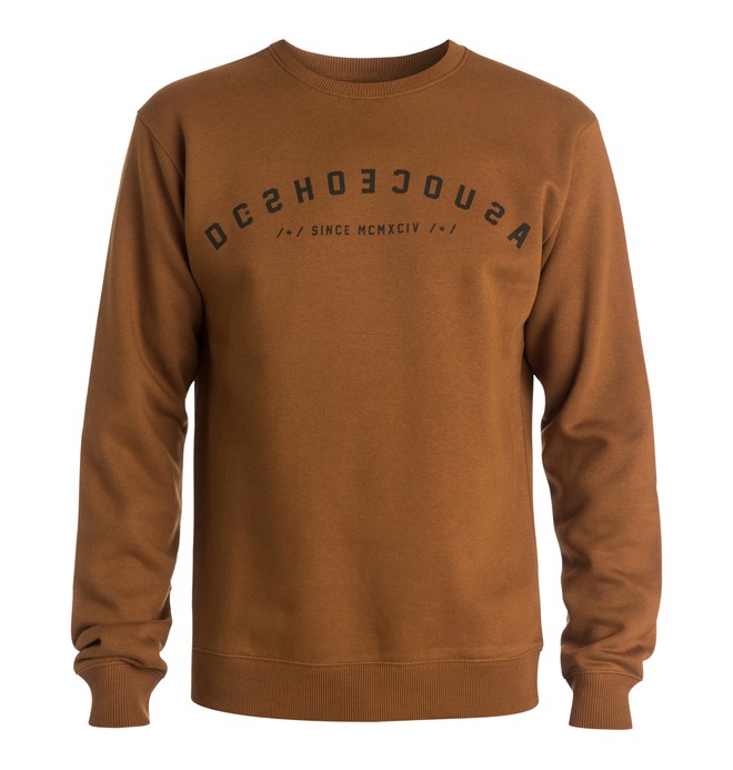 dcshoes, Men's Station 2 Sweatshirt, MONKS ROBE (crs0) 0 Men's Station 2 Sweatshirt EDYSF03069 DC Shoes