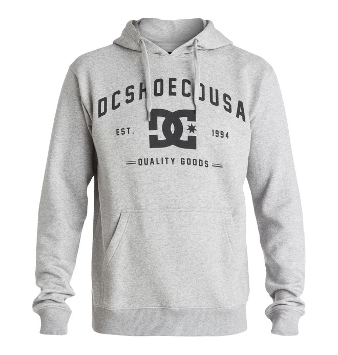dcshoes, Men's Basement Pullover Hoodie, HEATHER GREY (knfh) 0 Men's Basement Pullover Hoodie EDYSF03072 DC Shoes