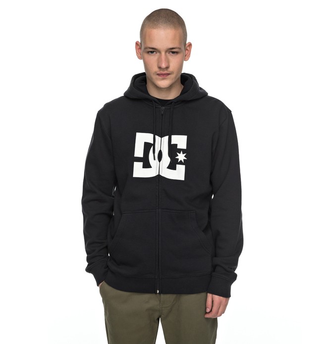 dcshoes, Star - Kapuzenpulli mit Reißverschluss für Männer, BLACK (kvj0) 0 Star - Kapuzenpulli mit Reißverschluss für Männer Schwarz EDYSF03108 DC Shoes