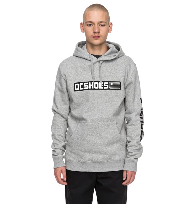 dcshoes, Replica - Sweat à capuche, GREY HEATHER (knfh) 0 Replica - Sweat à capuche EDYSF03131 DC Shoes