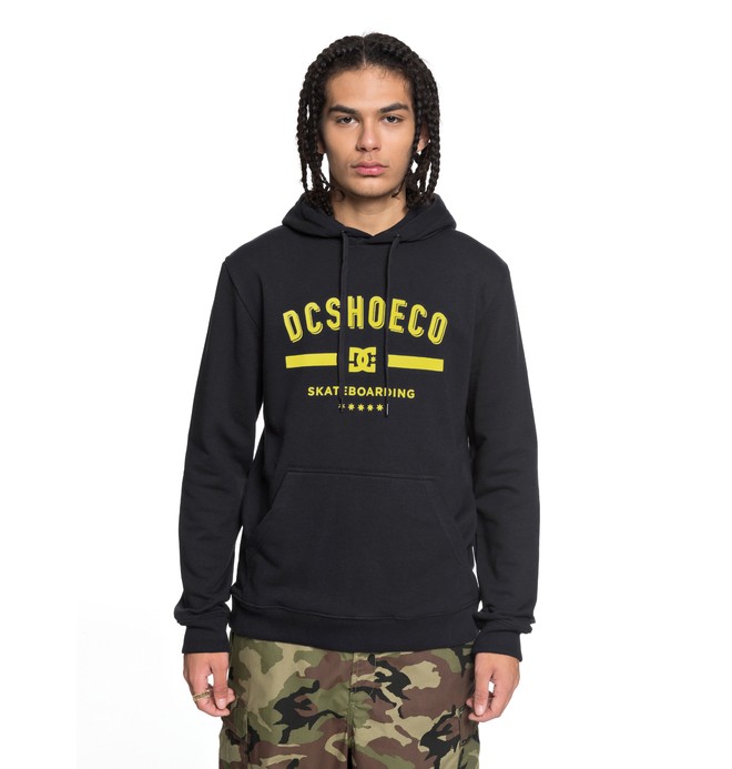 dcshoes, Last Stand - Hoodie, BLACK (kvj0) 0 Last Stand - Hoodie Black EDYSF03149 DC Shoes