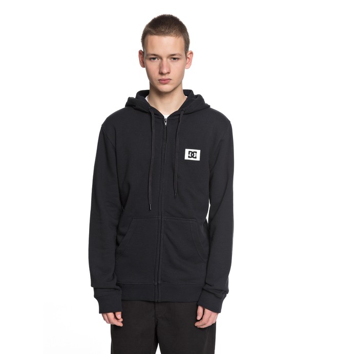 dcshoes, Stage Box - Hoodie met Rits, BLACK (kvj0) 0 Stage Box - Hoodie met Rits Black EDYSF03156 DC Shoes