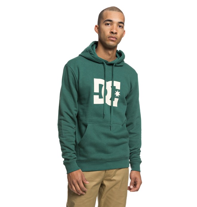 dcshoes, Star - Sweat à capuche pour Homme, HUNTER GREEN (grw0) 0 Star - Sweat à capuche pour Homme Vert EDYSF03165 DC Shoes