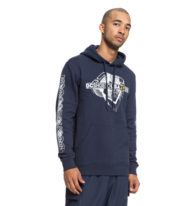 dcshoes, Men's Phaser Hoodie, BLACK IRIS (btl0) 0 Men's Phaser Hoodie Blue EDYSF03172 DC Shoes