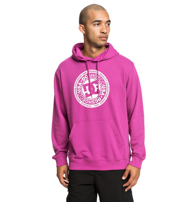 dcshoes, Circle Star - Sweat à capuche pour Homme, VIVID VIOLA (mnf0) 0 Circle Star - Sweat à capuche pour Homme Rose EDYSF03183 DC Shoes