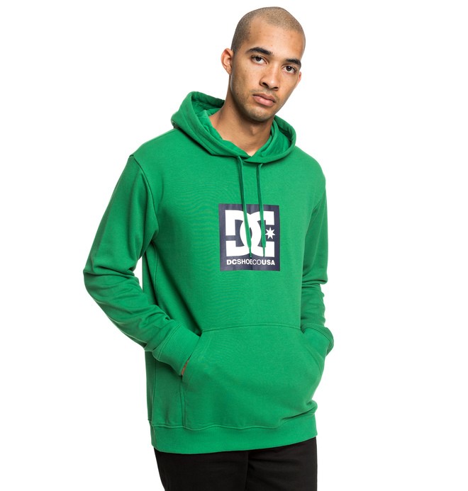 dcshoes, Square Star - Sweat à capuche pour Homme, AMAZON (grr0) 0 Square Star - Sweat à capuche pour Homme Vert EDYSF03184 DC Shoes