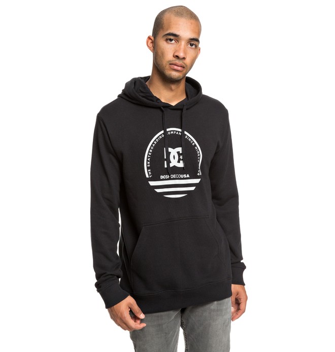 dcshoes, Fatal Sting - Sweat à capuche pour Homme, BLACK (kvj0) 0 Fatal Sting - Sweat à capuche pour Homme Noir EDYSF03187 DC Shoes