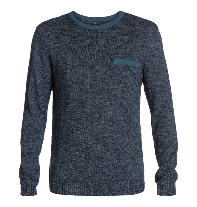 dcshoes, Weeksville Sweatshirt, HEATHER BLACK IRIS (btkh) 0 Weeksville Sweatshirt EDYSW03005 DC Shoes