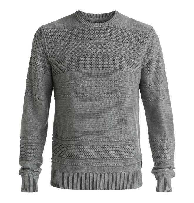 dcshoes, Men's Steakley Sweater, HEATHER CHARCOAL (kteh) 0 Men's Steakley Sweater EDYSW03020 DC Shoes