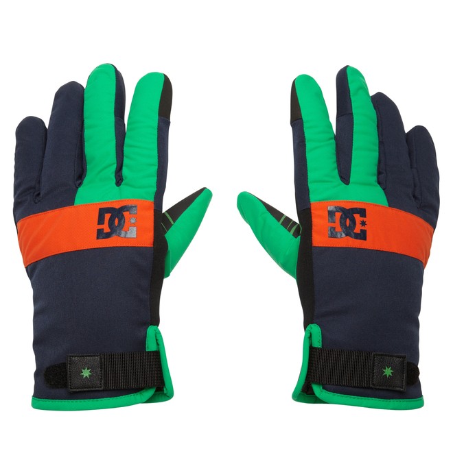 dcshoes, Men's Antuco 15 Gloves, BLACK IRIS (btk0) 0 Men's Antuco 15 Gloves EDYTH00002 DC Shoes