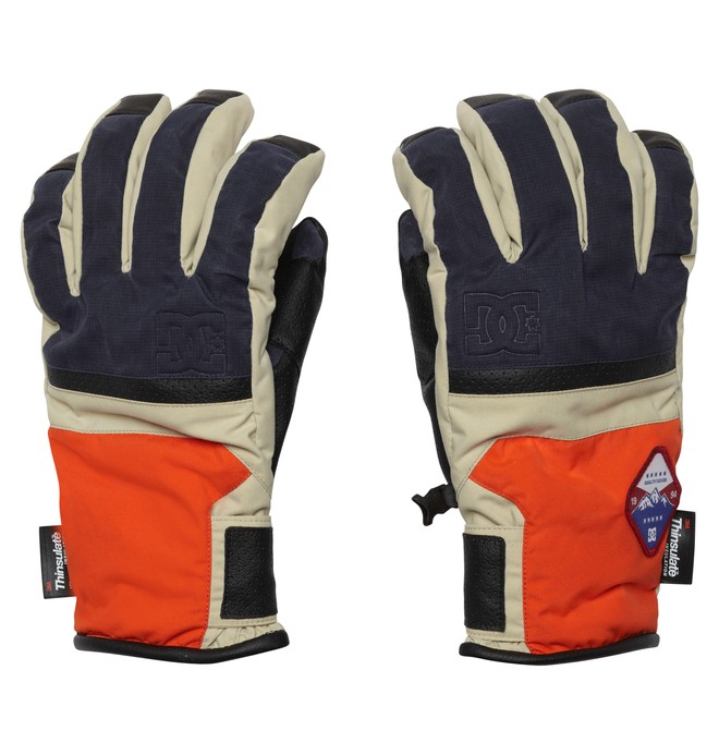 dcshoes, Men's Hiked 15 Gloves, BLACK IRIS (btk0) 0 Men's Hiked 15 Gloves EDYTH00005 DC Shoes