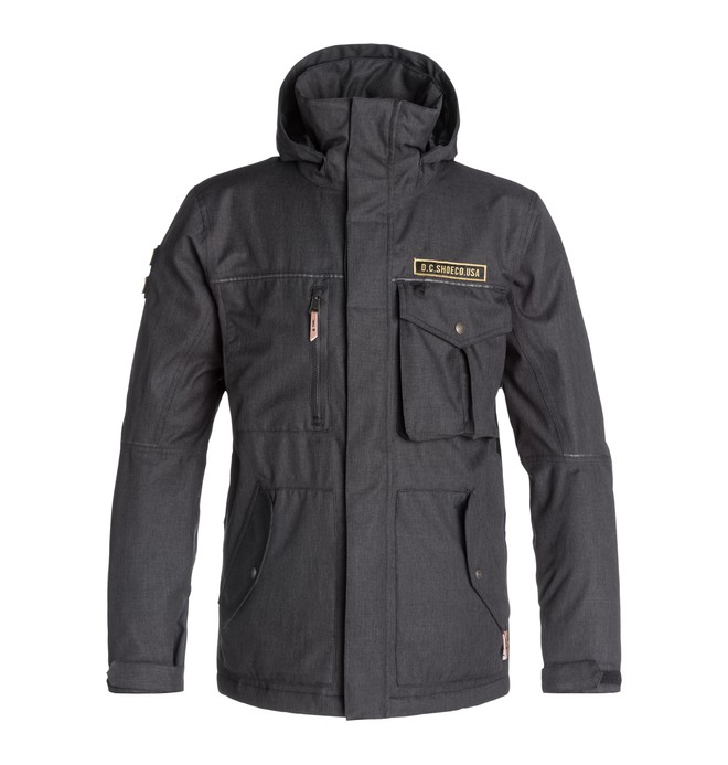 dcshoes, Men's Company Snow Jacket, ANTHRACITE (kvj0) 0 Men's Company Snow Jacket EDYTJ03000 DC Shoes