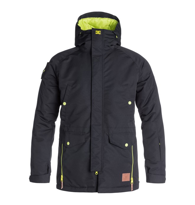 dcshoes, CHAMBER JKT, ANTHRACITE (kvj0) 0 CHAMBER JKT EDYTJ03012 DC Shoes