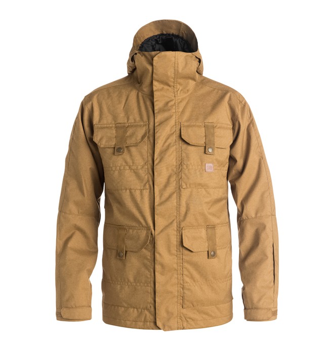 dcshoes, Servo - Giacca da snowboard, DULL GOLD (cne0) 0 Servo - Giacca da snowboard Brown EDYTJ03022 DC Shoes