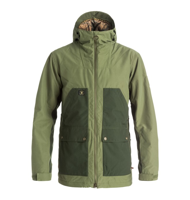 dcshoes, Summit - Giacca da snowboard, FOUR LEAF CLOVER (gph0) 0 Summit - Giacca da snowboard Green EDYTJ03026 DC Shoes
