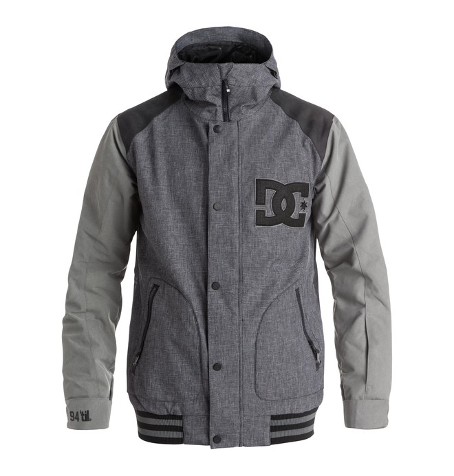 dcshoes, Men's DCLA SE Varsity Snow Jacket, BLACK (kvj0) 0 Men's DCLA SE Varsity Snow Jacket EDYTJ03030 DC Shoes