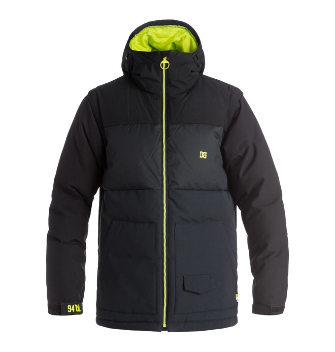 dcshoes, Downhill - Giacca Puffer da neve, BLACK (kvj0) 0 Downhill - Giacca Puffer da neve Black EDYTJ03031 DC Shoes