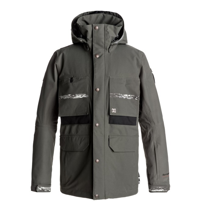 dcshoes, Company SPT Snow Jacket, DARK SHADOW (krp0) 0 Company SPT Snow Jacket Black EDYTJ03037 DC Shoes